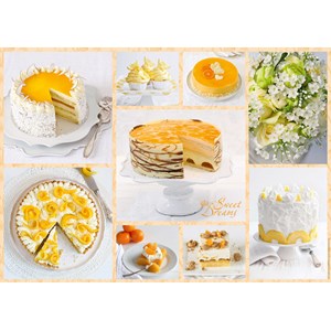 Schmidt Spiele (59574) - "Bright Yellow Coffee Table" - 1000 pezzi