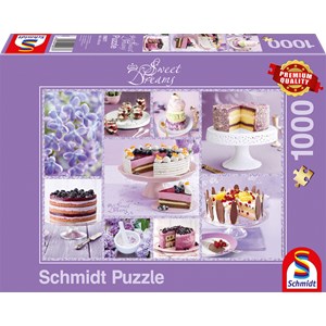 Schmidt Spiele (59577) - "Coffee Party in Lilac" - 1000 pezzi