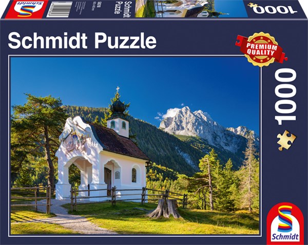 Schmidt Spiele (58318) - "Bavarian Chapel" - 1000 pezzi