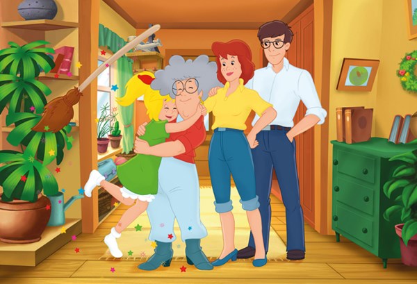 Schmidt Spiele (56280) - "Bibi Blocksberg, Grandma Is the Best" - 100 pezzi