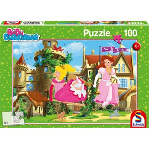 Schmidt Spiele (56281) - "Bibi Blocksberg, The Princess of Thunderstorm" - 100 pezzi