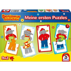 Schmidt Spiele (56273) - "My First Puzzle" - 2 pezzi
