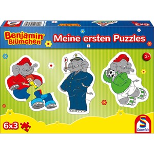 Schmidt Spiele (56274) - "My First Puzzle" - 3 pezzi