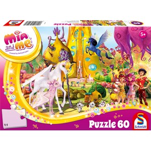 Schmidt Spiele (56296) - "Mia and me" - 60 pezzi
