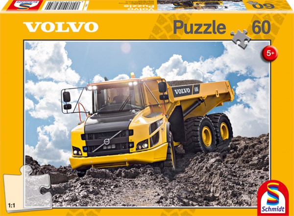 Schmidt Spiele (56285) - "Volvo A30G" - 60 pezzi