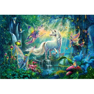 Schmidt Spiele (56254) - "In the Land of Mythical Creatures" - 100 pezzi
