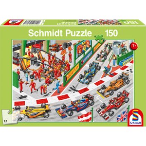 Schmidt Spiele (56288) - "What Happens At the Car Race" - 150 pezzi