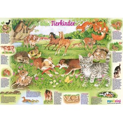 Schmidt Spiele (56290) - "This Is How Baby Animal Live" - 150 pezzi