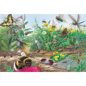 Schmidt Spiele (56293) - "Discover the World of Insects" - 200 pezzi
