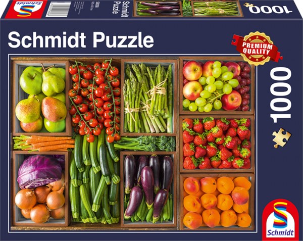 Schmidt Spiele (58308) - "Fresh from the Market" - 1000 pezzi