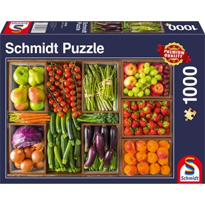 Schmidt Spiele (58308) - "Fresh from the Market" - 1000 pezzi