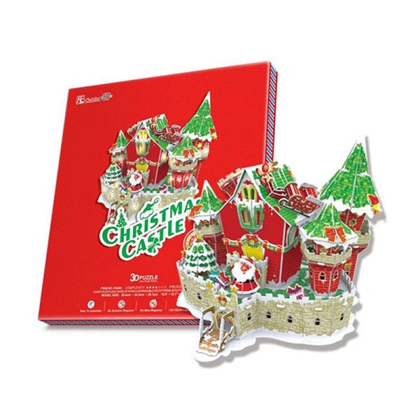 Cubic Fun (P646h) - "Christmas Castle" - 84 pezzi