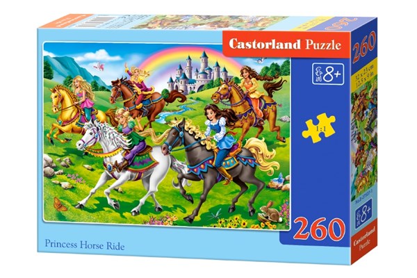 Castorland (B-27507) - "Princess Horse Ride" - 260 pezzi