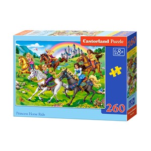 Castorland (B-27507) - "Princess Horse Ride" - 260 pezzi