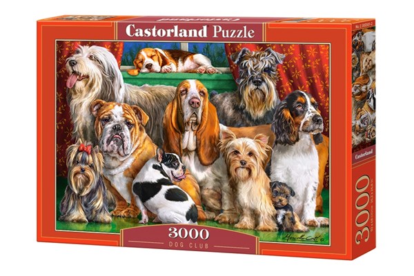 Castorland (C-300501) - "Dog Club" - 3000 pezzi