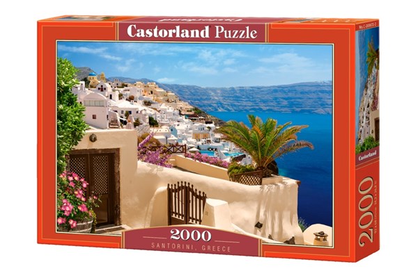 Castorland (C-200672) - "Santorini, Greece" - 2000 pezzi