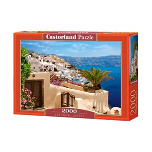 Castorland (C-200672) - "Santorini, Greece" - 2000 pezzi