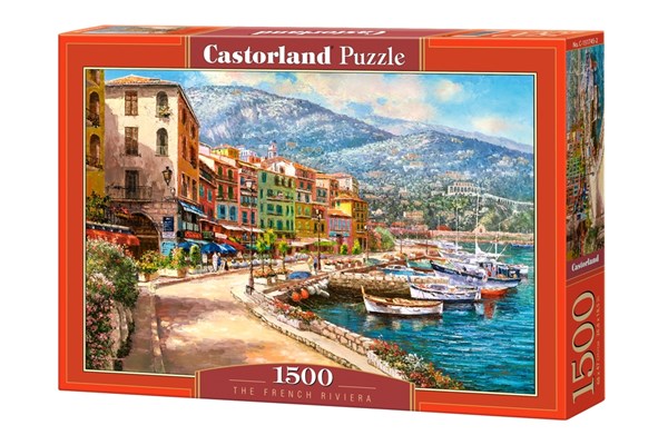 Castorland (C-151745) - "The French Riviera" - 1500 pezzi