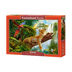 Castorland (C-104093) - "Resting Leopard" - 1000 pezzi