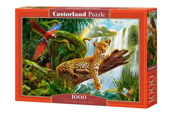 Castorland (C-104093) - "Resting Leopard" - 1000 pezzi