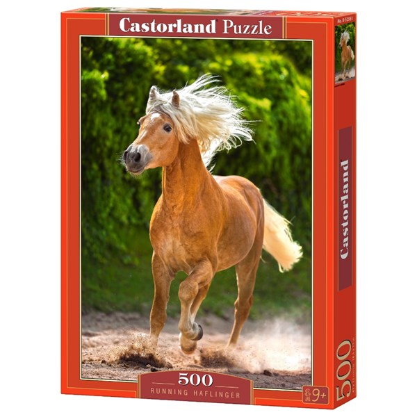 Castorland (B-52981) - "Running Haflinger" - 500 pezzi
