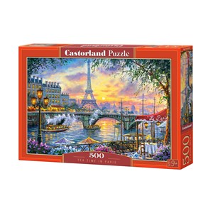 Castorland (B-53018) - "Tea Time in Paris" - 500 pezzi
