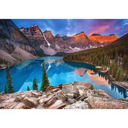 Castorland (B-53001) - "Sunrise at Moraine Lake, Canada" - 500 pezzi
