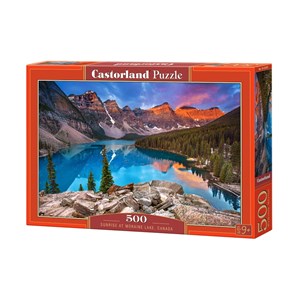 Castorland (B-53001) - "Sunrise at Moraine Lake, Canada" - 500 pezzi
