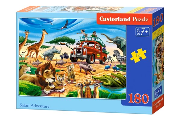 Castorland (B-018390) - "Safari Adventure" - 180 pezzi