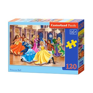 Castorland (B-13449) - "Princess Ball" - 120 pezzi