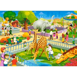 Castorland (B-066155) - "Zoo Visit" - 60 pezzi
