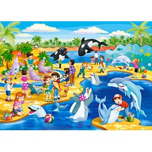 Castorland (B-066148) - "Dolphinarium" - 60 pezzi