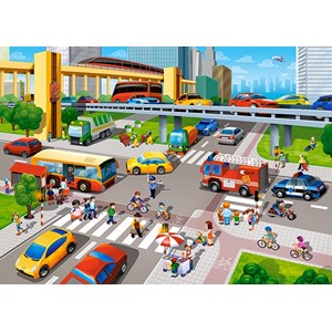 Castorland (B-066131) - "City Rush" - 60 pezzi