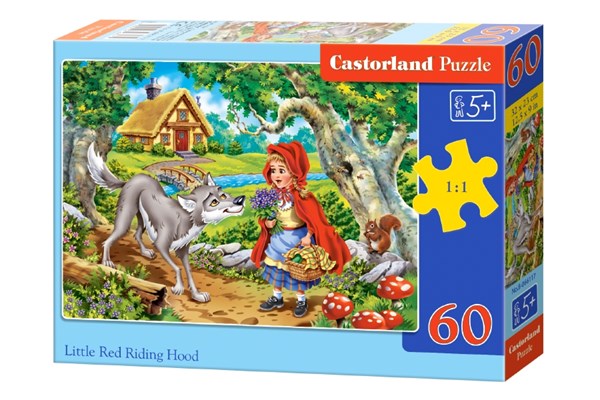 Castorland (B-066117) - "Little Red Riding Hood" - 60 pezzi