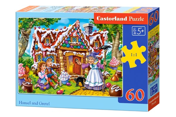 Castorland (B-066094) - "Hansel and Gretel" - 60 pezzi