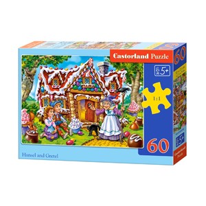 Castorland (B-066094) - "Hansel and Gretel" - 60 pezzi