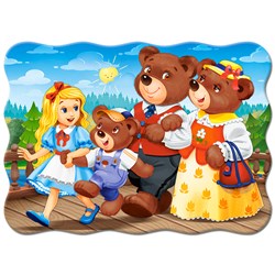 Castorland (B-03716) - "Goldilocks and Three Bears" - 30 pezzi