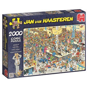 Jumbo (17467) - Jan van Haasteren: "Queued Up" - 2000 pezzi