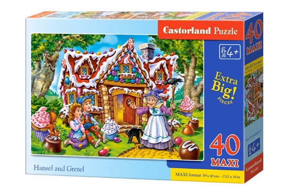 Castorland (B-040285) - "Hansel and Gretel" - 40 pezzi