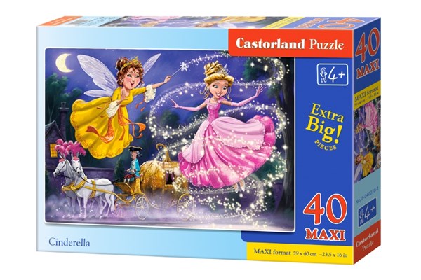 Castorland (B-040278) - "Cinderella" - 40 pezzi