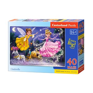 Castorland (B-040278) - "Cinderella" - 40 pezzi