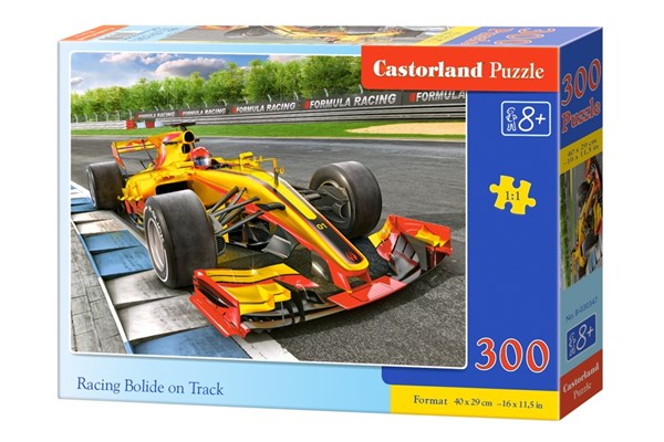 Castorland (B-030347) - "Racing Bolide on Track" - 300 pezzi