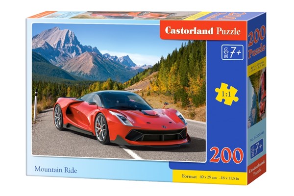 Castorland (B-222049) - "Mountain Ride" - 200 pezzi