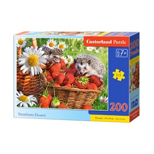 Castorland (B-222025) - "Strawberry Dessert" - 200 pezzi
