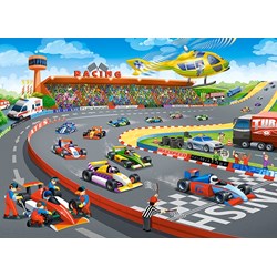 Castorland (B-111046) - "Formula Racing" - 100 pezzi