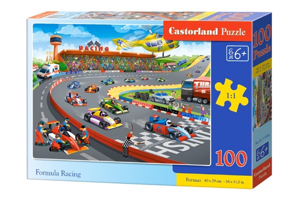 Castorland (B-111046) - "Formula Racing" - 100 pezzi