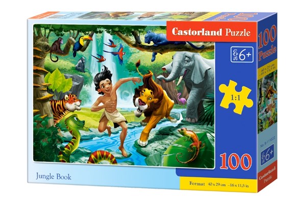 Castorland (B-111022) - "Jungle Book" - 100 pezzi