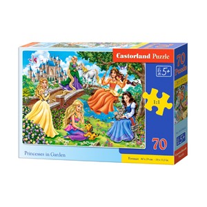 Castorland (B-070022) - "Princesses in Garden" - 70 pezzi