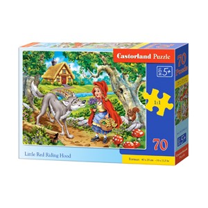 Castorland (B-070015) - "Little Red Riding Hood" - 70 pezzi