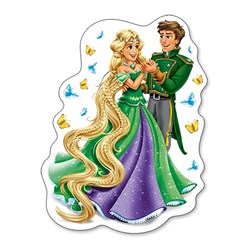 Castorland (B-04461) - "Princesses in Love" - 4 5 6 7 pezzi